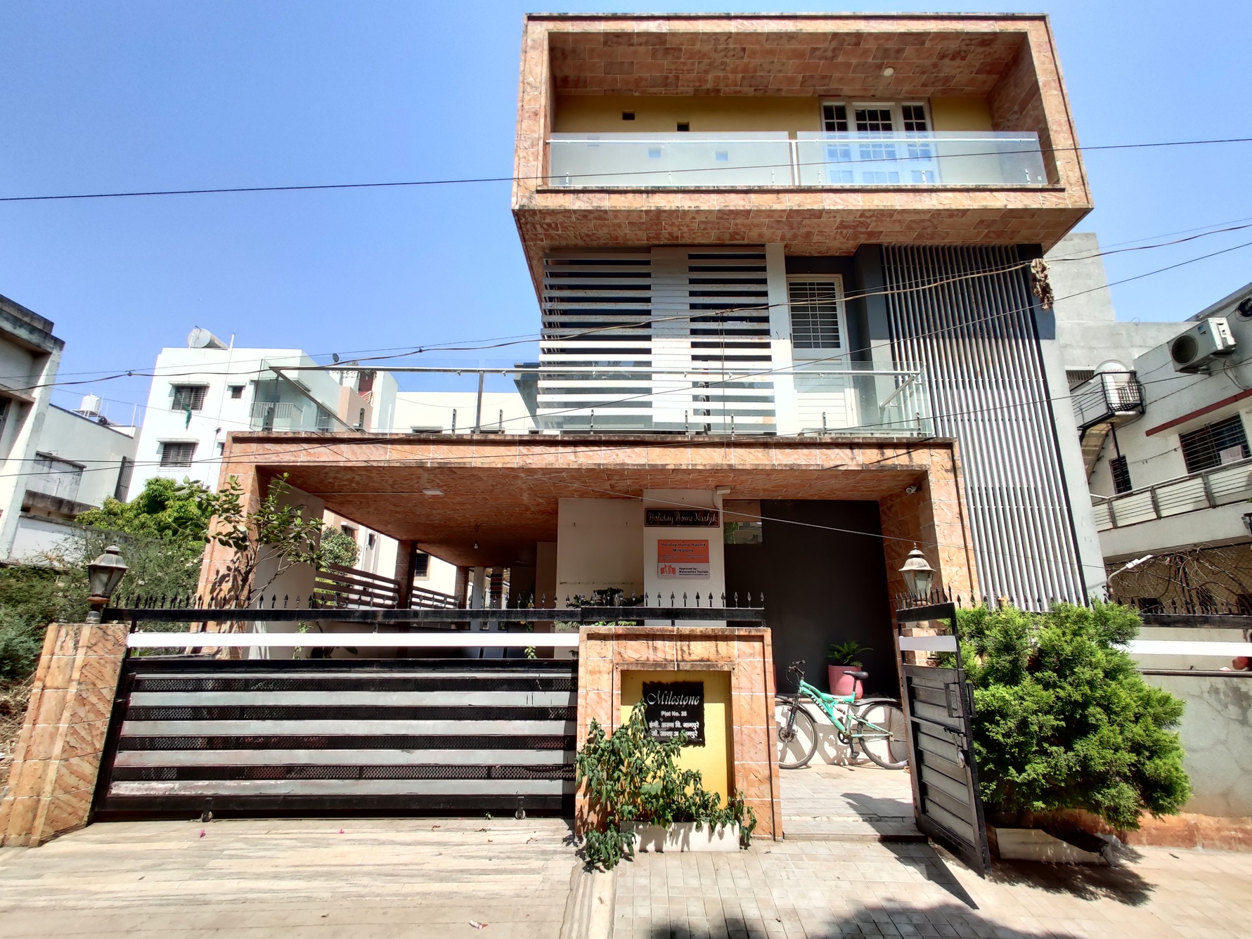 Front View Holiday Home Nashik